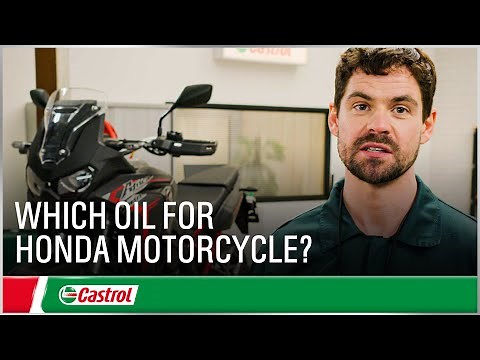 Which engine oil for Honda motorcycle | Changing motorcycle oil | Castrol U.K.