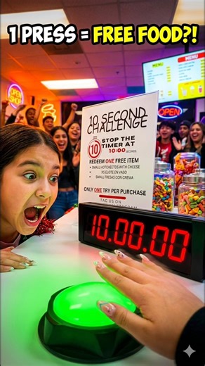 She Hit 10.00 EXACTLY! 😱 | 10 Second Challenge (Perfect Timing!)
