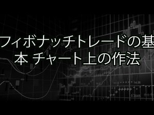 フィボナッチトレードの基本 チャート上の作法