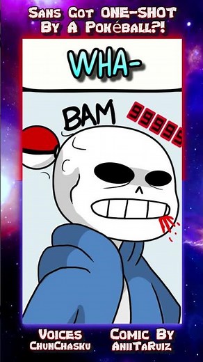 Sans Got ONE-SHOT By A Pokéball?! 💀 | Undertale Comic Dub