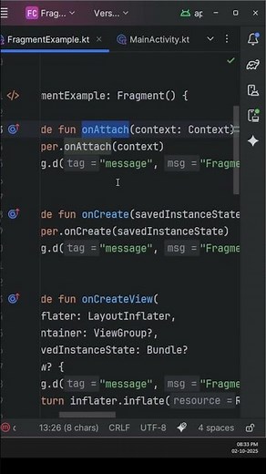 Fragment Life Cycle in Android Explained in 30 Seconds 🚀
