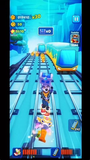 Epic Subway Princess Runner Gameplay 🚆🔥#KingOfSubwayPrincess#ProRunner#LeaderboardKing 👑🔥