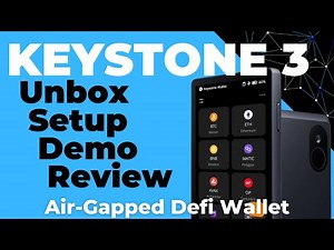 Keystone 3 Pro - Air Gapped Defi Crypto Hardware Wallet (Cold Wallet) (Bitcoin, Ethereum)