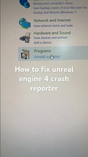 How to fix unreal engine 4 crash reporter - an unreal process has crashed UE4