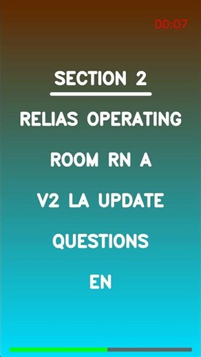 Relias Operating Room Rn A V2 La Update Questions En Latest