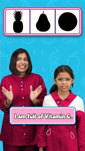 What Fruit Am I? 🍊 Fun Guessing Game for Kids | Learn Healthy Fruits | Adi Connection #shorts