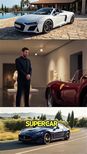 🔥😱 Ronaldo vs Messi INSANE Cars Collection 🤩🔥😱 Maserati is unbelievable