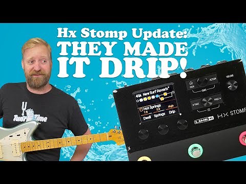 THEY MADE IT DRIP! - The HX Stomp might be perfect now - FREE SURF PRESET!