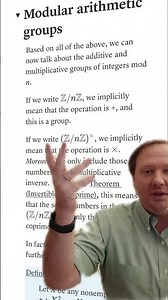 The Abstract Algebra Minute! - Video 0015 - Groups of units