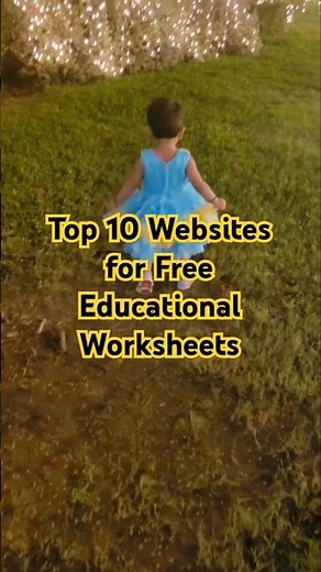 Top 10 Free Worksheet Websites for Kids: #youtube #shorts #free