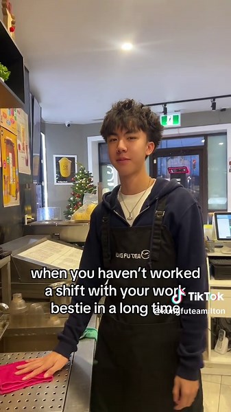 Reunion with Work Bestie at Kung Fu Tea