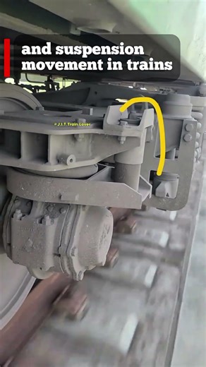 Train wheels high speed + suspension movement#TrainEngineering #RailwayEngineering #TrainWheels