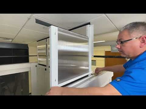 Elevate™ Adjustable Containment Solution Hot Aisle Containment Installation