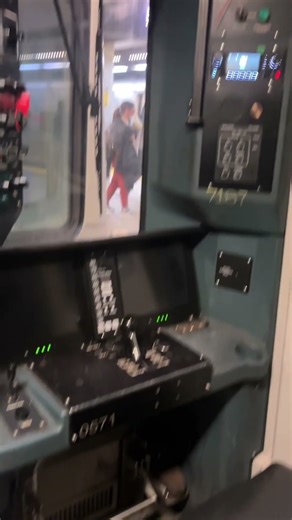 LIRR M7 7167 Train Operators Cab (with permission)