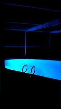 Night time example - Florida Sunseeker Color LED Underwater Lights