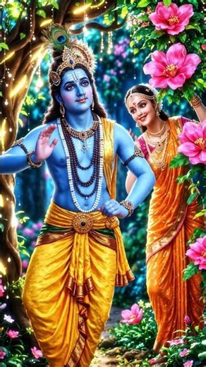 Krishnaji sad without Radhaj😢,cant find her.