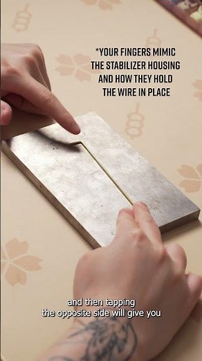 How to balance your stabilizer wires