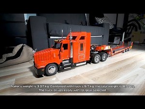 Lego RC Kenworth T600 truck