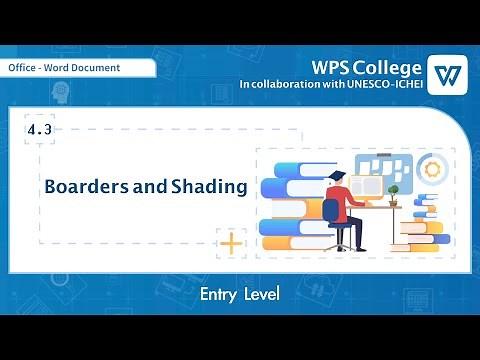 [WPS Office] Word 2.10: How to set boarders and shading in WPS Word document [Tutorial]