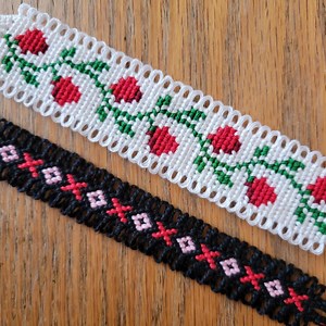 Frilly-Edged Bracelets Tutorial tutorial | BraceletBook