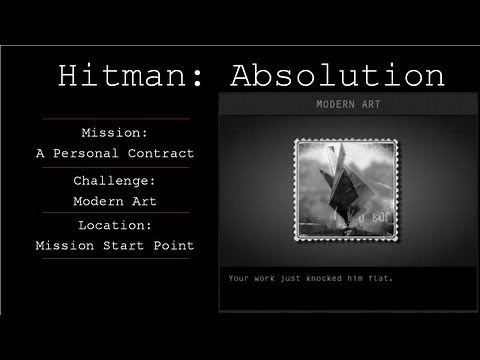 Hitman: Absolution Challenge Guide - Modern Art / Play It Again - Mission 1