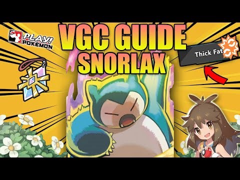 Snorlax is SECRETLY The Most POWERFUL Pokemon in VGC?