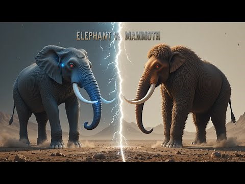 Elephant vs Mammoth – Who Would Win? | Epic Wildlife Documentary in 4K