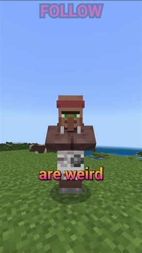 Villagers Are WEIRD in Bedrock Edition Minecraft!