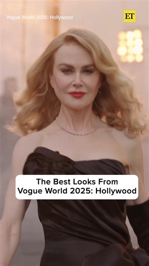 Straight out of a movie! 🎬 Vogue World brought Hollywood's biggest stars to the runway in celebration of cinema's most iconic costumes. | Entertainment Tonight