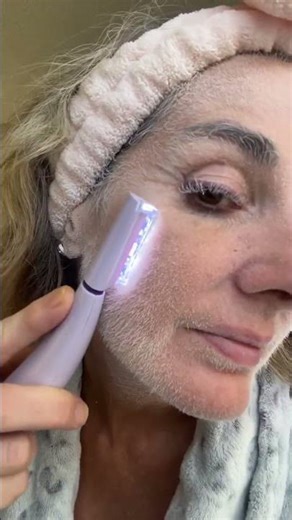 2 in 1 Facial Exfoliation & Peach Fuzz Hair Removal System