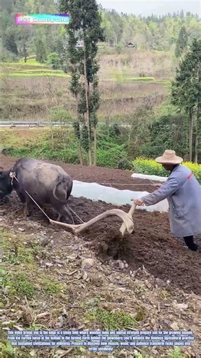Horns and Furrows: How Water Buffalo Power Traditional Plowing in Mountain Fields