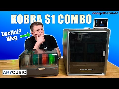Anycubic KOBRA S1 COMBO review: Good printer, minor weaknesses, great price