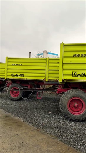 Ausstellung gebrauchte Conow HW80V4 Kipper #landtechnik #johndeere #farming