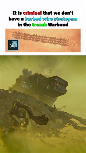 They Forgot To Add The Barbed Wire Strategem - Helldivers 2
