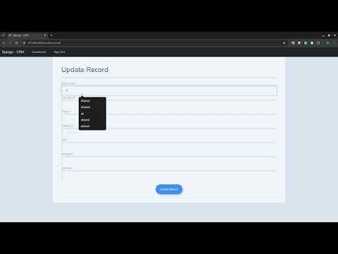 عمل Build a CRM system in Django: A step-by-step guide | Search Function