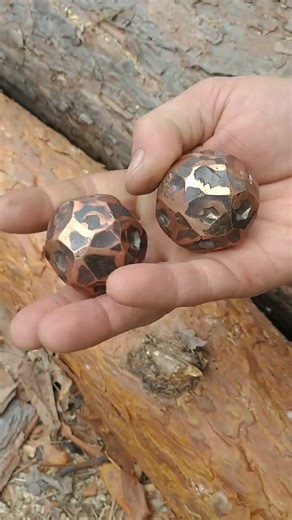 One Pair of Health Copper Balls | Handforged Spheres to Conduct, Enhance Energy | Meditation Balls | Gantan Baoding Finger Massage Spheres - Etsy