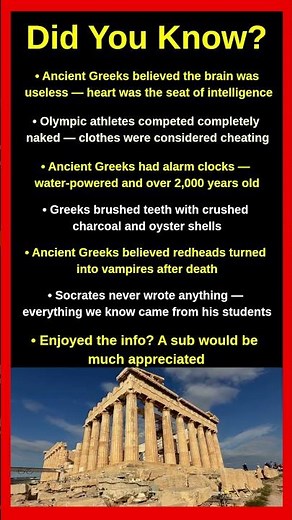 Ancient Greece Facts That Will Shock You 🏛️😱