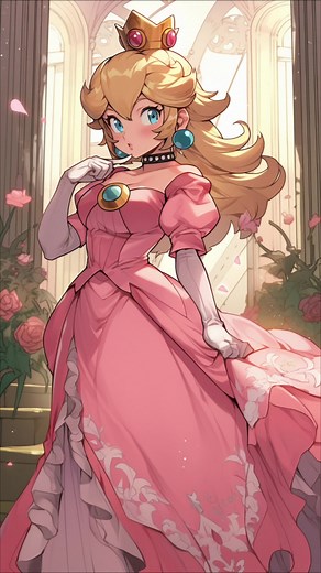 PEACH #princesspeach #jackblackbowser #mariomovie #jackblack #amv #kawaii #aigenerated #aiart #peachsong #mario #nintendo #animeedit