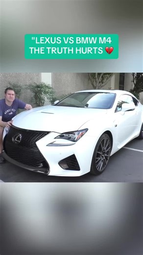 "LEXUS VS BMW M4 THE TRUTH HURTS 💔 #BmwM4 #LexusF #CarBattle #Perfor... | BMW M4