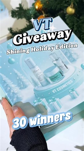 STYLEVANA | Korean Beauty on Instagram: "📢Your festive season just got better: @vtcosmetics_global GIVEAWAY!🥳 Will you be one of 3️⃣0️⃣ LUCKY WINNERS to swipe the Shining Holiday Edition kit set? ✨HOW TO ENTER👇: 1. FOLLOW @stylevana_sv, @stylevana_family AND @vtcosmetics_global on Instagram & @stylevana_sv on TikTok 2. JOIN our @stylevana_sv and @stylevana_family broadcast channels 3. LIKE this post 4. COMMENT by tagging at least 2 friends 5. FILL IN the Google Form linked in the comments or
