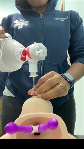 I love what I do 🚑 🏥 🩺 #nmetc #paramedic #skills #intubation #adult #pediatric