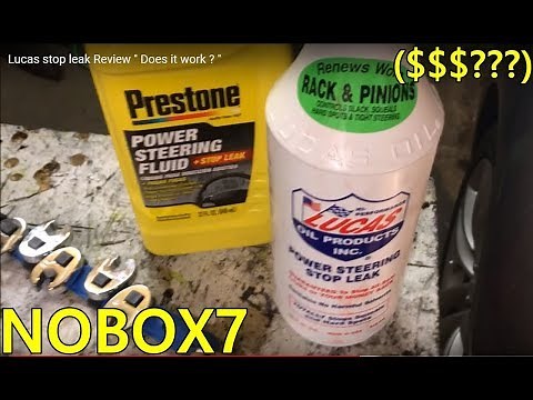 Lucas stop leak ( Review) " Does it work ? "