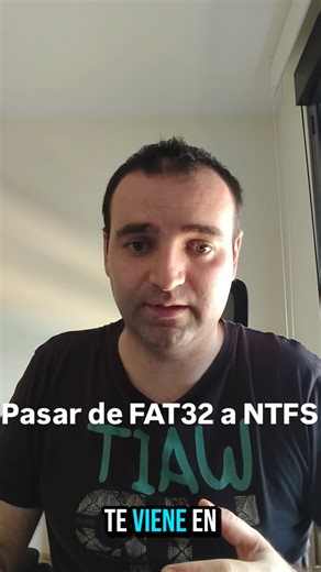 Oscar on Instagram: "Como pasar de FAT32 a NTFS sin formatear #usb #truco #ntfs #windows11"