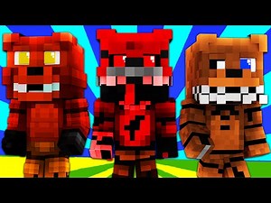 FNAF World - NIGHTMARE FOXY! (Minecraft Roleplay) Night 42