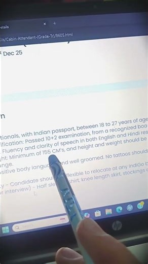 Indigo is Hiring cabin crew #cabincrew #indigo