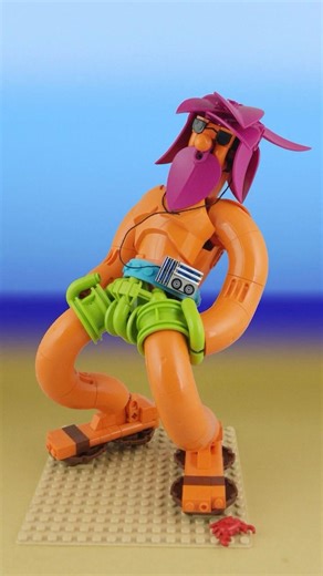 LEGO Chill Dude Bro #lego #npu #legomoc