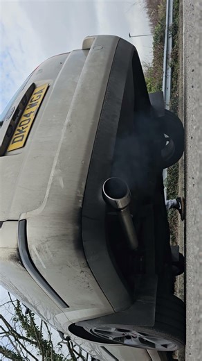 MK3 Mondeo estate muffler delete 4inch resonated exhaust tip