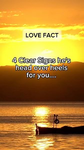 4 Clear Signs he's head over heels for you.... #reels #viralreels #factsyoudidntknow #quotes #psychologyfact #reels #quotesdaily #lovequotesdaily #fblifestyle #facts #quoteoftheday | Daily Facts