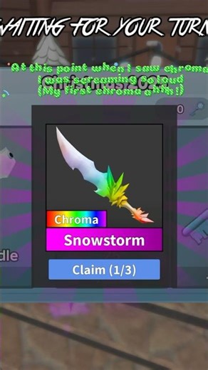 I GOT THE BUNDLE CHROMA IN MM2!!!