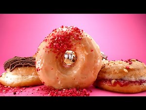 Donut commercial *** Cinematic b-roll *** Stop motion product ad
